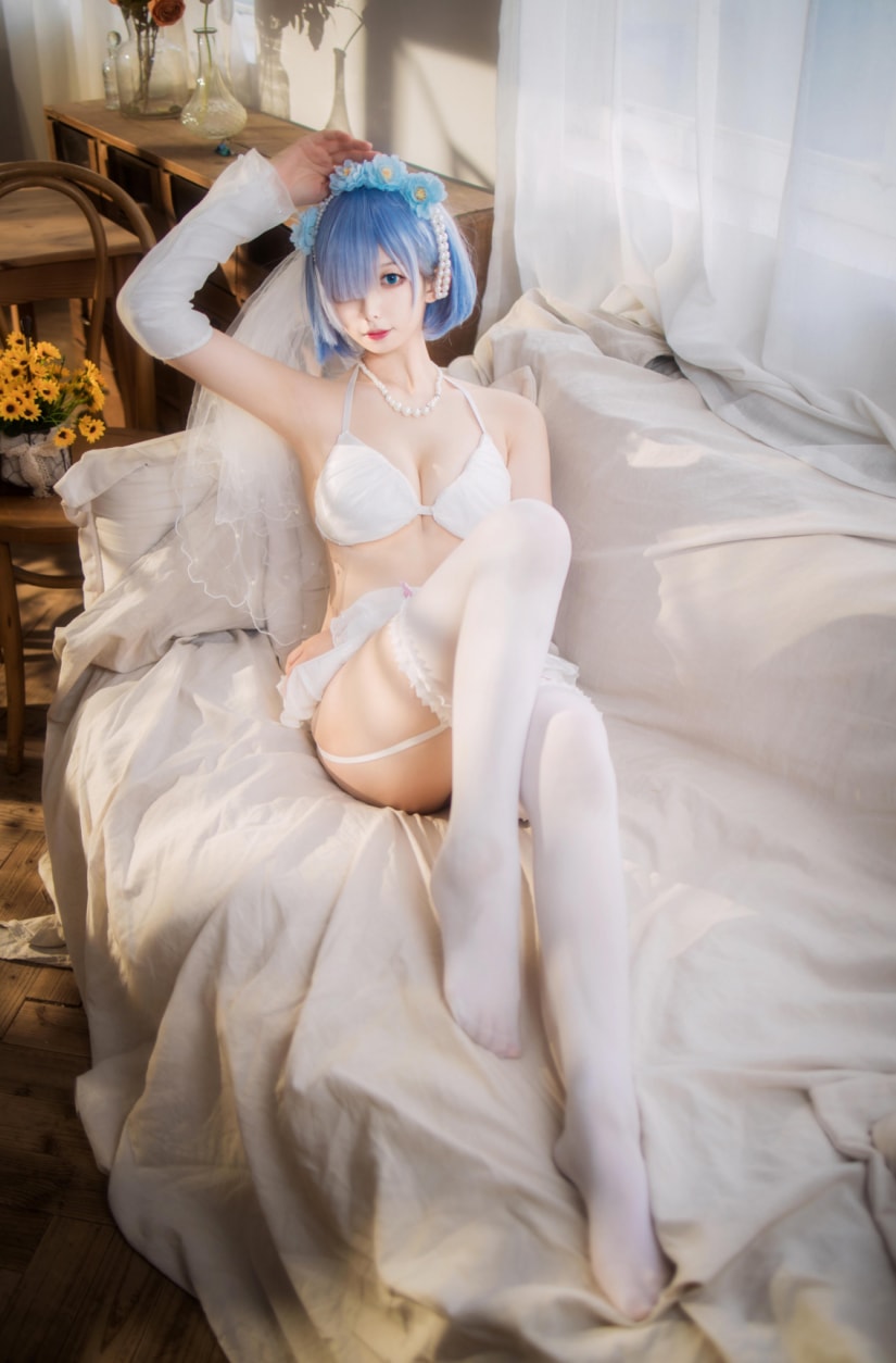 封疆疆v#蕾姆花嫁--超赞超绝！