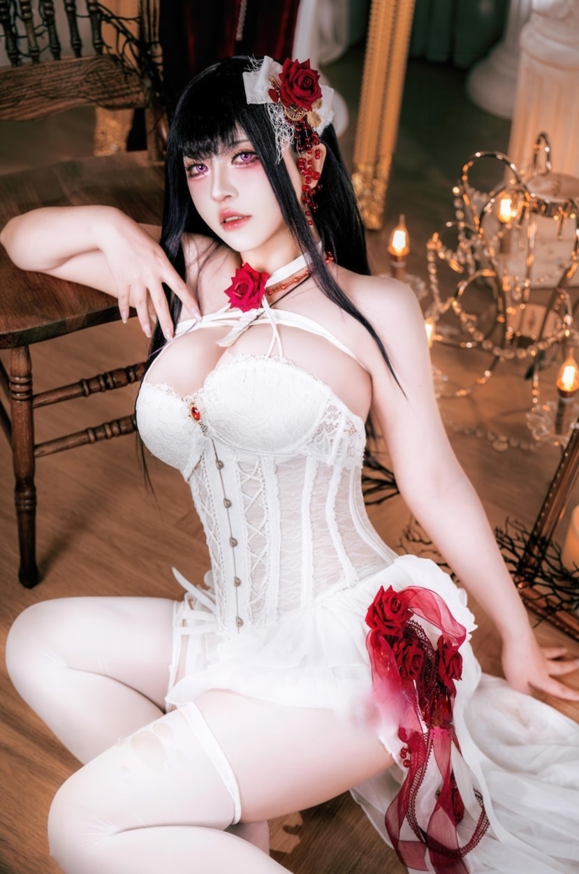 半半子#Nikke胜利女神 米哈拉 羁绊锁链--美丽佳人！