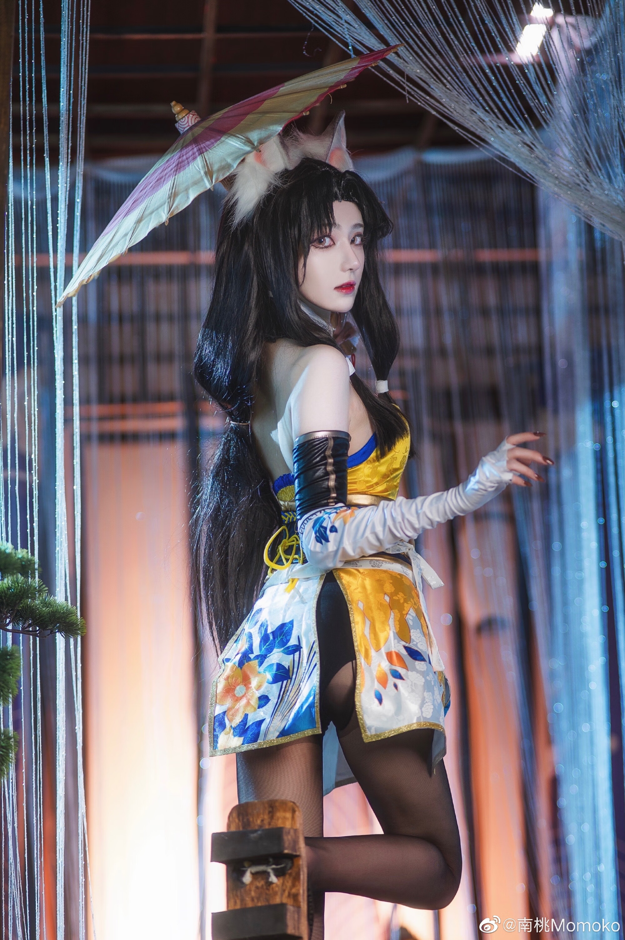 胡狼美女南桃momoko，想不想捏捏她可爱的耳朵