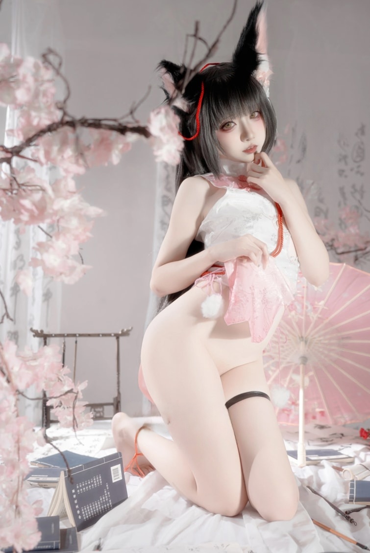 纸悦Etsu_ko#碧蓝航线 长门旗袍--必看佳人！