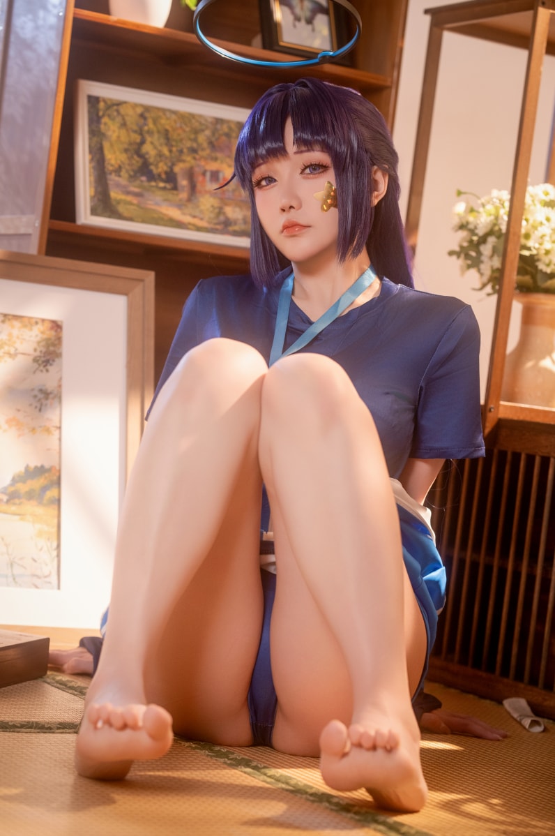 星之迟迟#2025年6月计划E 蔚蓝档案-早濑优香体操服--只能说太好看了吧！