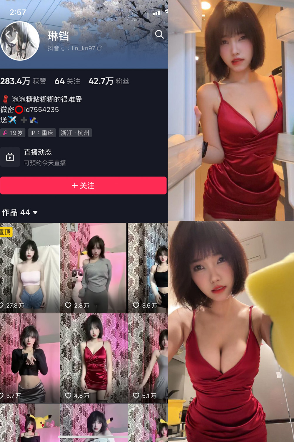 抖音 琳铛 微密圈图片资源  NO.044期 【29P】最新至：2023.10.28