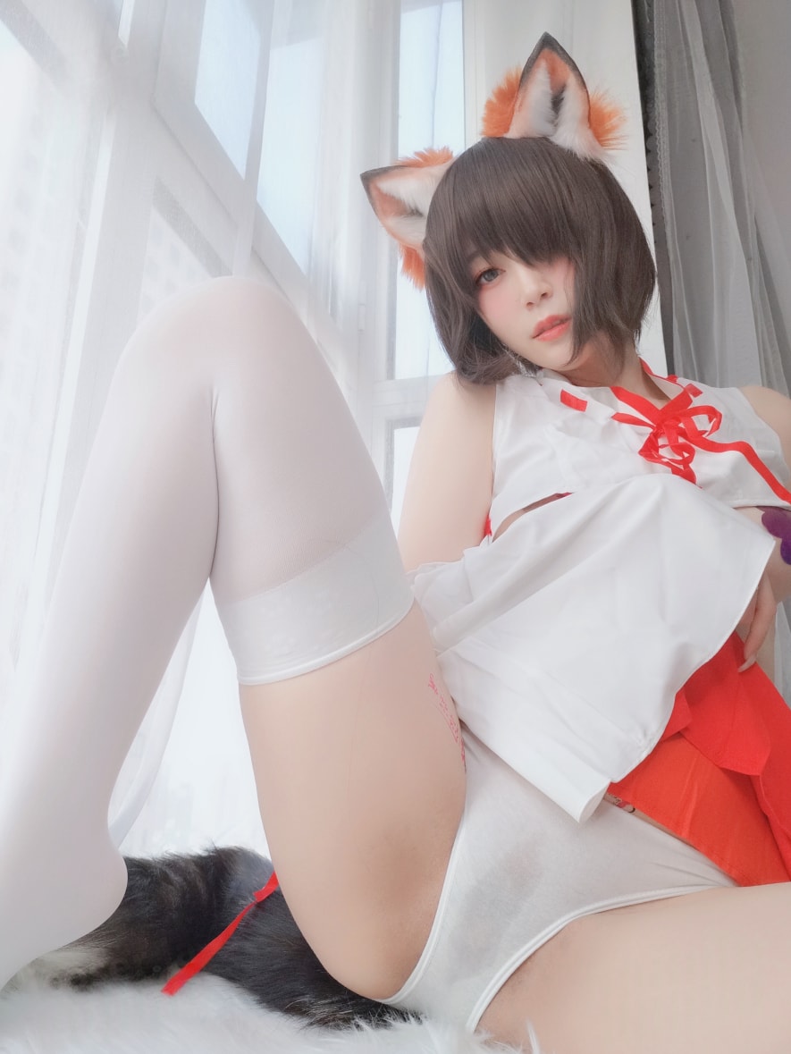 白银81#神社小狐狸--佳人推荐！