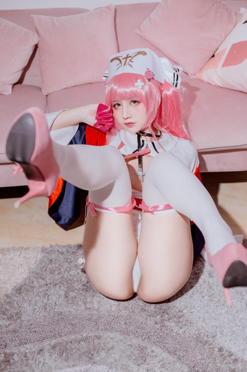 九曲Jean#碧蓝航线英仙座护士--精品分享！