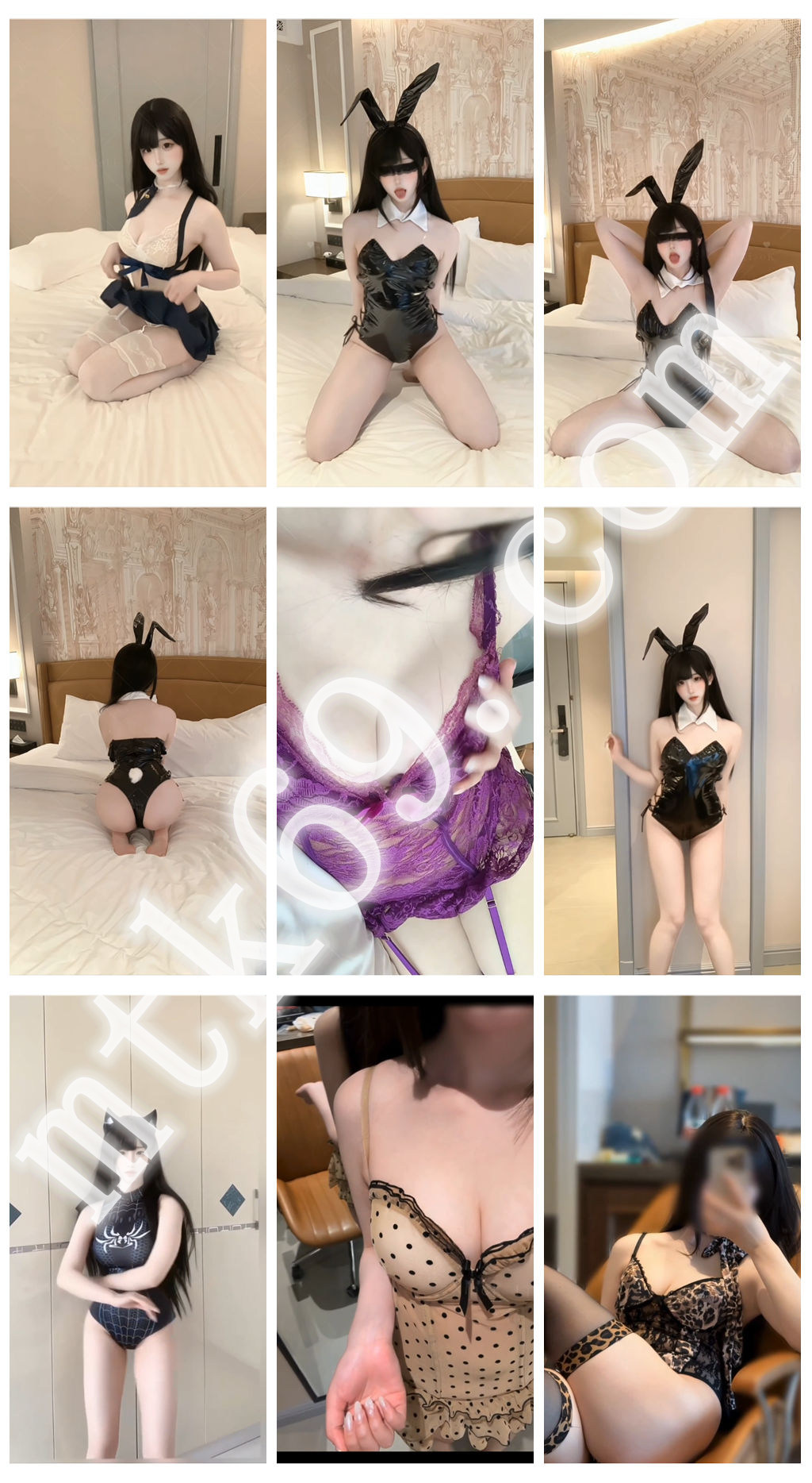 抖音板栗饼 定制私拍 情趣露内 [9V/244MB]