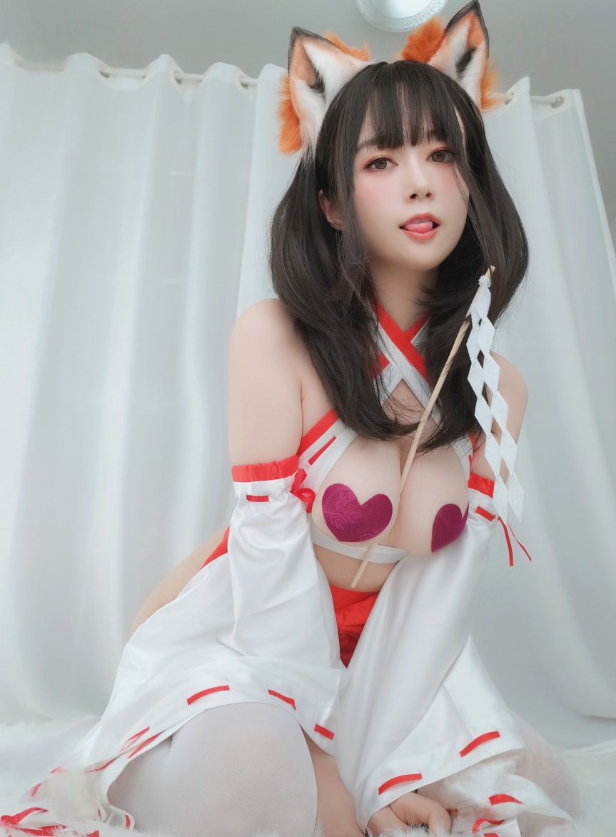 白银81#神社小狐狸--佳人推荐！