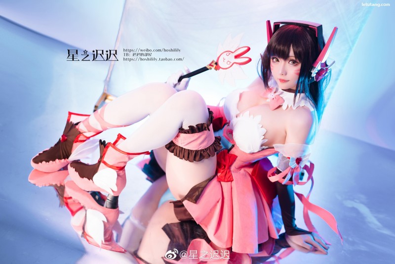 重量级人气COSER——星之迟迟，欧美身材很是突出哦