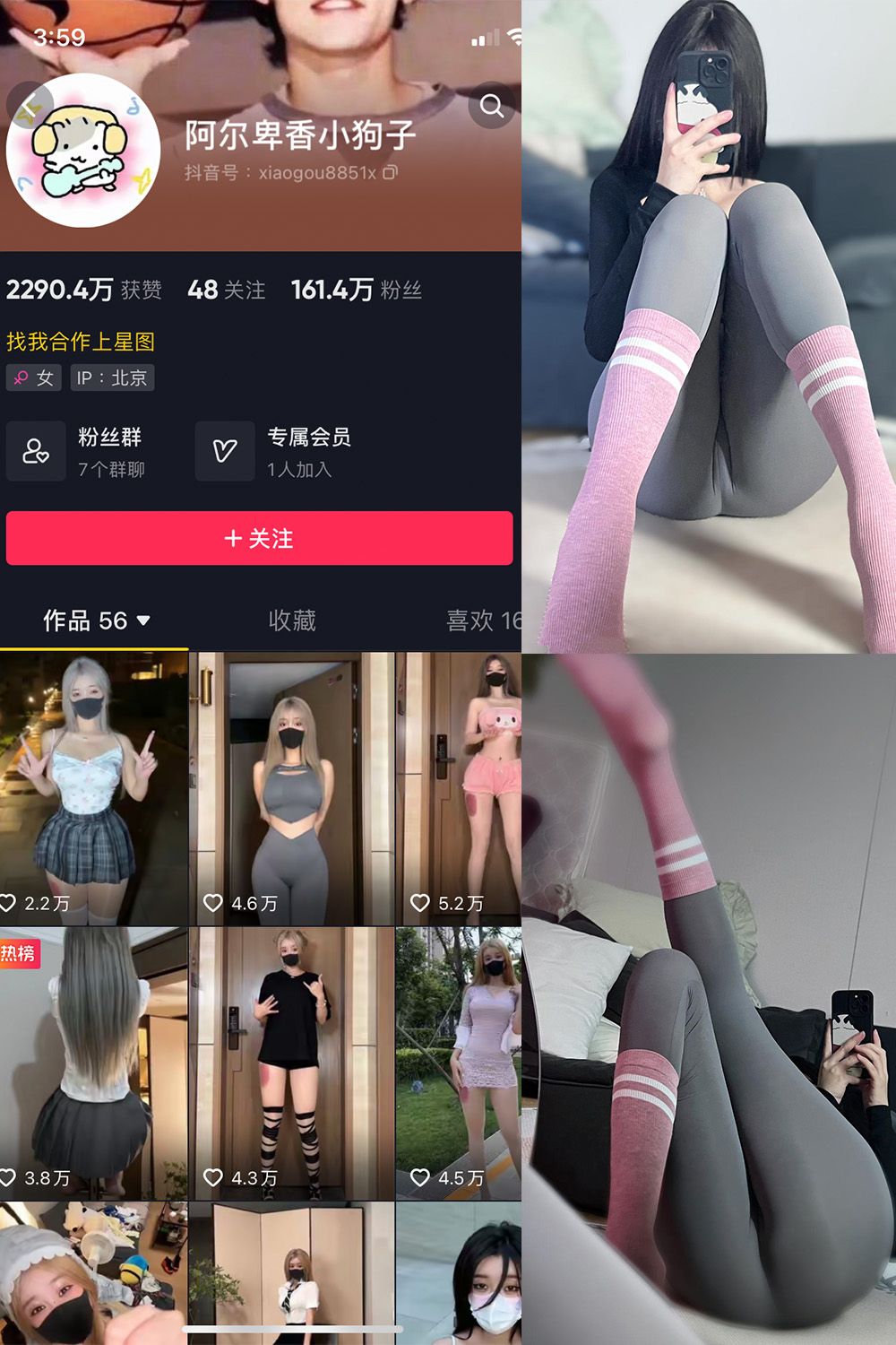 抖音 阿尔卑香小狗子 微密圈图片资源  NO.038期 【10P】最新至：2023.11.23