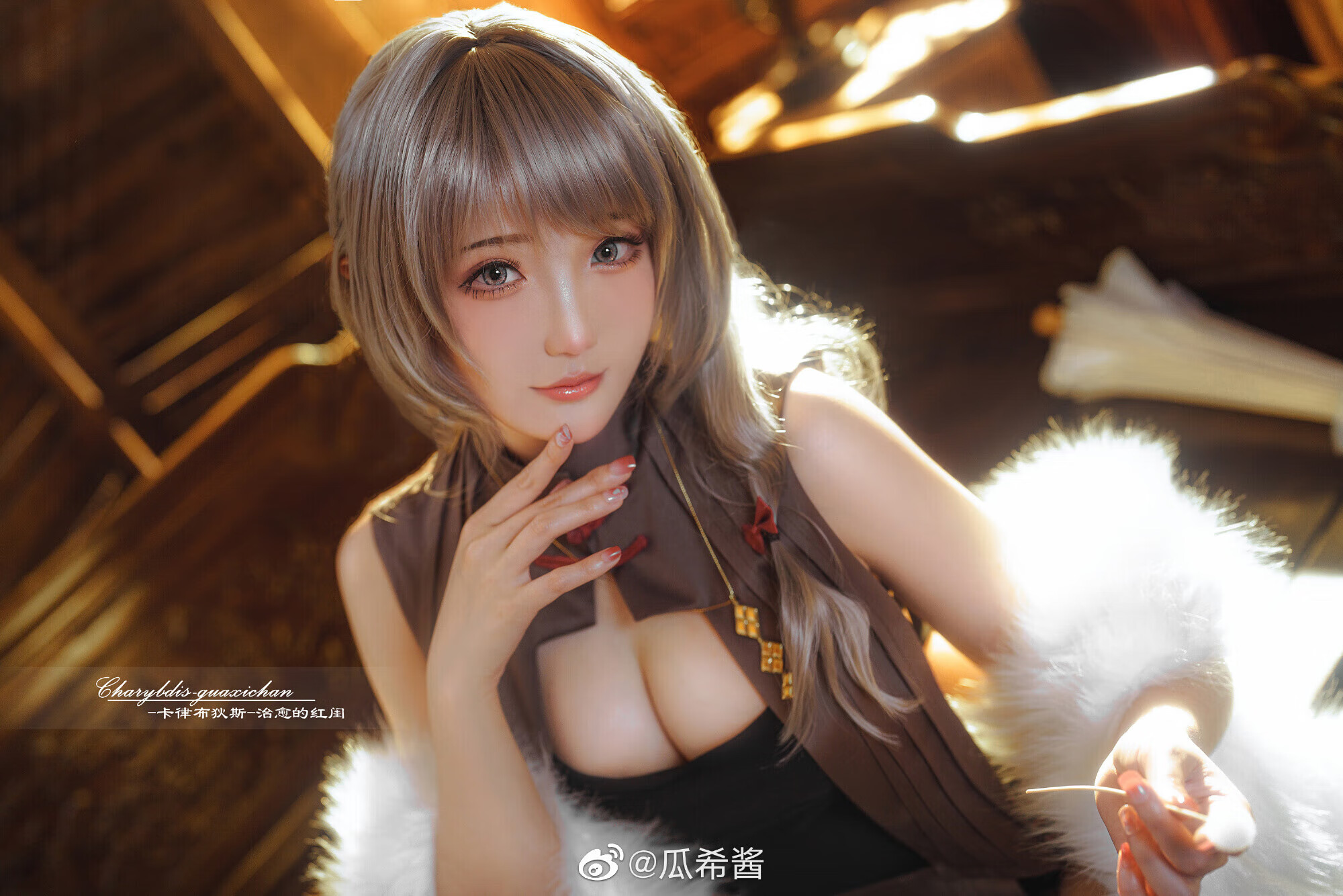 瓜希酱cos碧蓝航线——圣路易斯，快去看瓜希酱作品合集吧