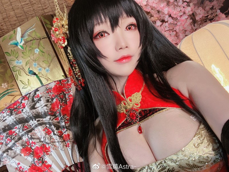 雪晴Astra（雪晴嘟嘟）作品鉴赏，一个身材超好的可爱妹子