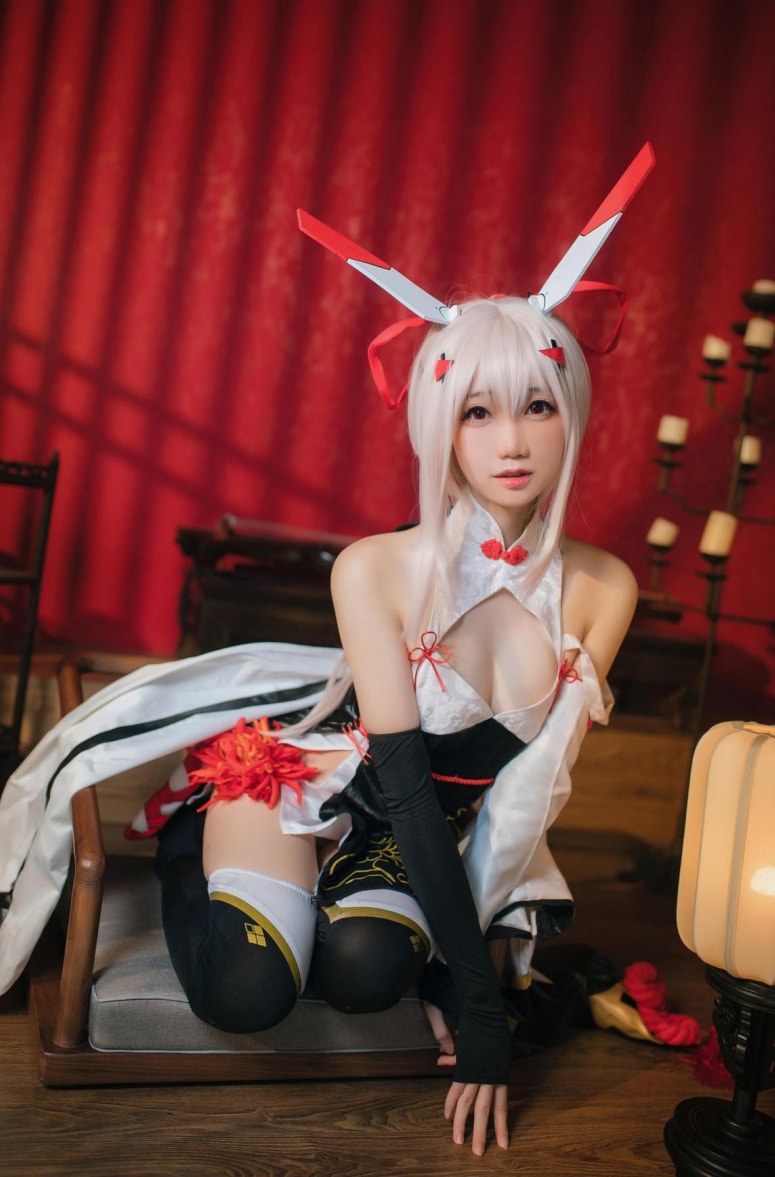 焖焖碳#碧蓝航线-绫波旗袍·新岁之鬼神--佳人推荐！