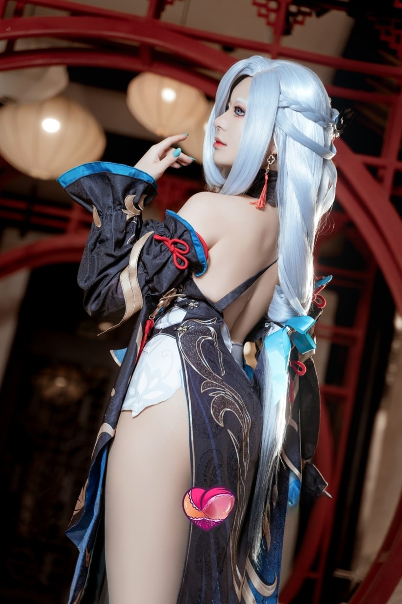 虎森森#原神 申鹤 冷花幽露--优秀作品！