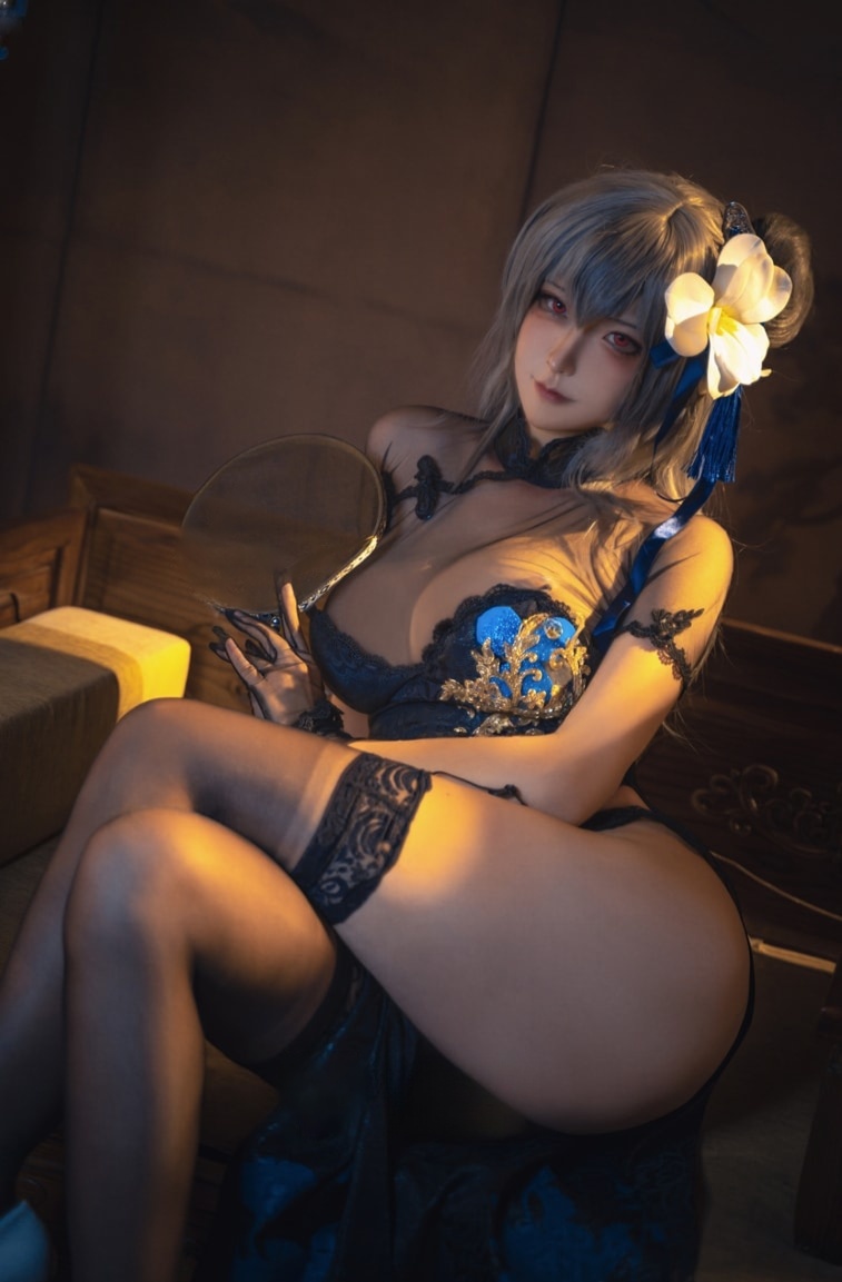 Seya-狮砸#碧蓝航线 路易九世 旗袍--完美推荐！