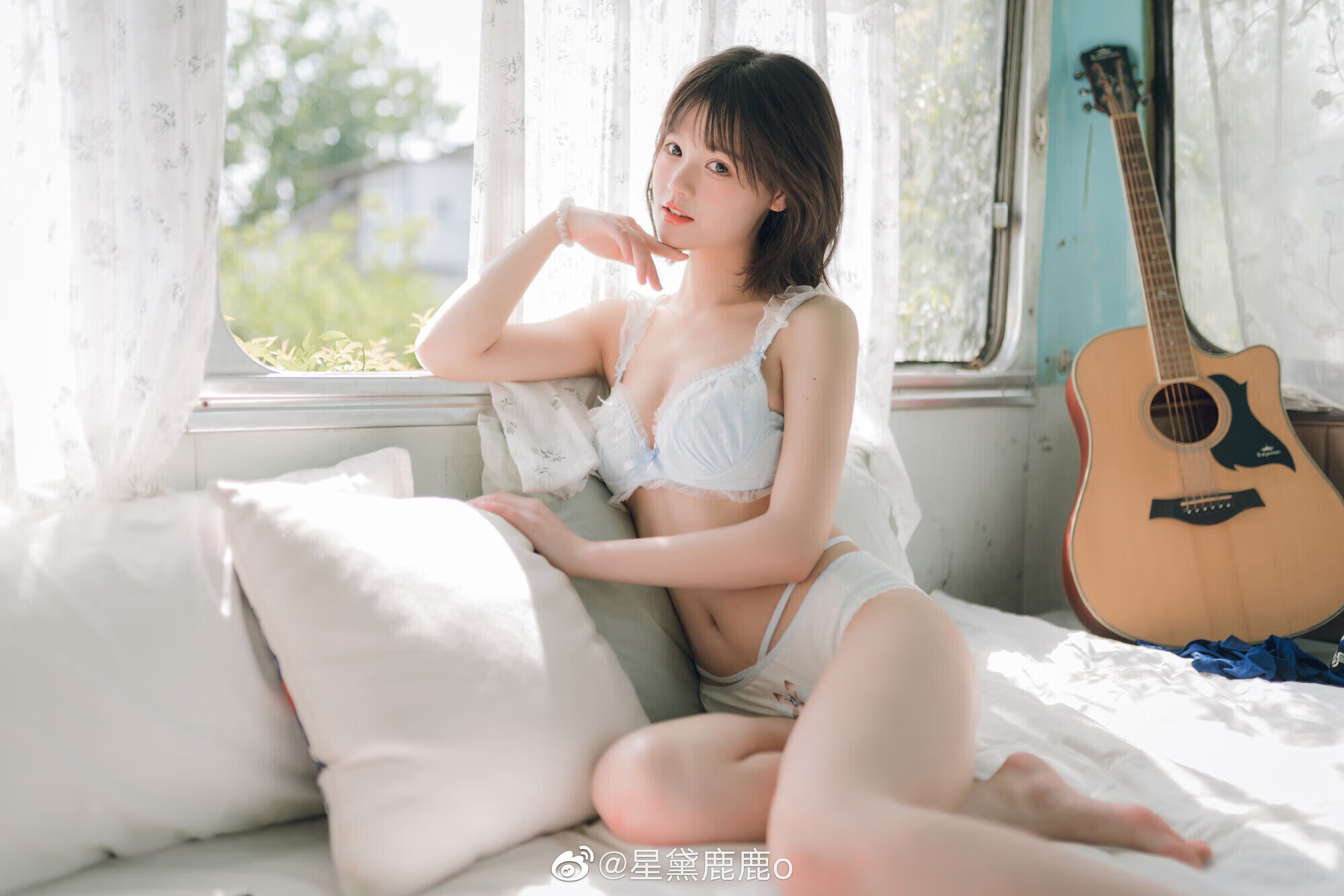 居家小可爱@星黛鹿鹿，如此甜美的小姐姐你心动了吗