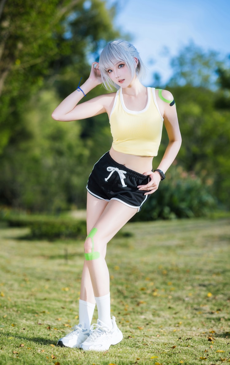 瓜希酱#灵笼-白月魁运动服--优秀作品！