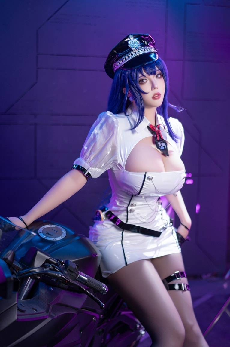 菌烨tako#原神 雷电将军赛车--适合收藏！