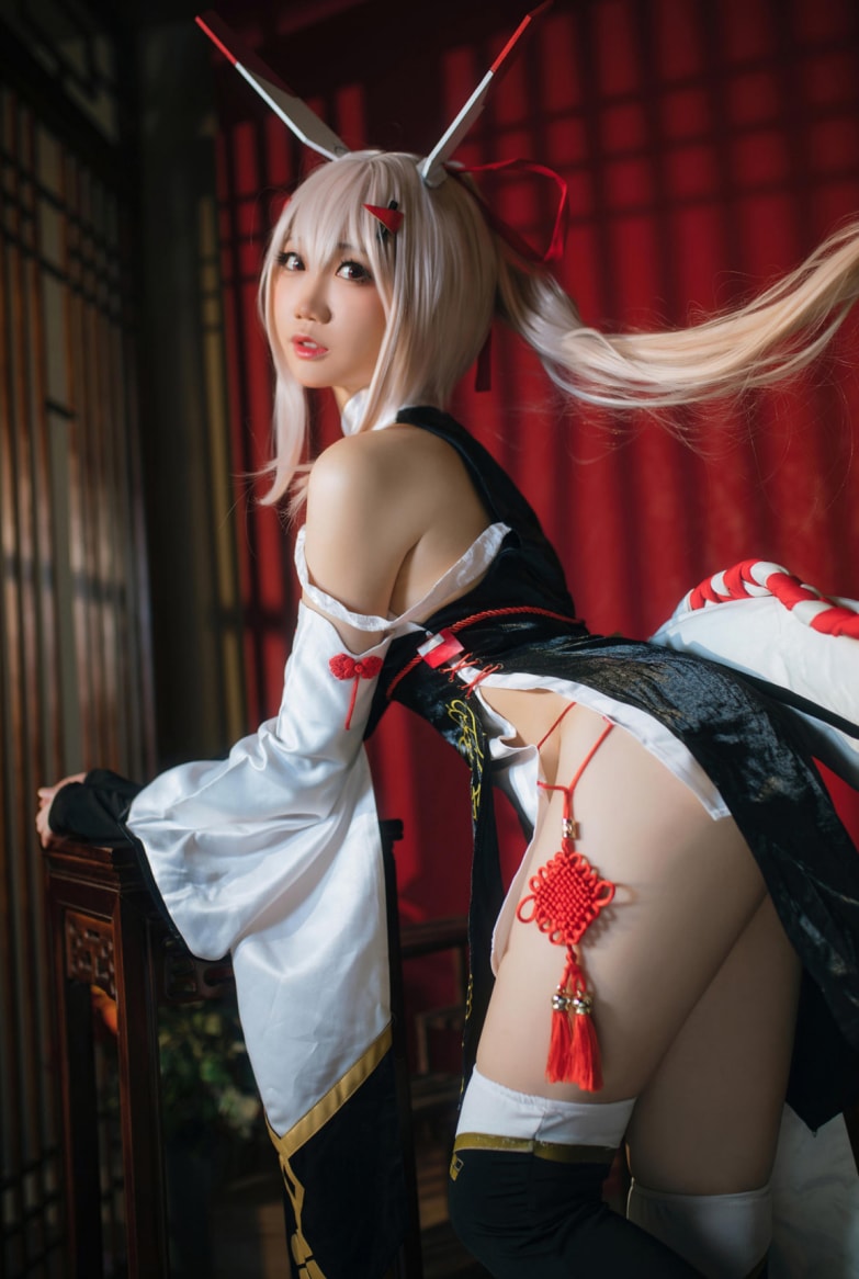 焖焖碳#碧蓝航线-绫波旗袍·新岁之鬼神--佳人推荐！