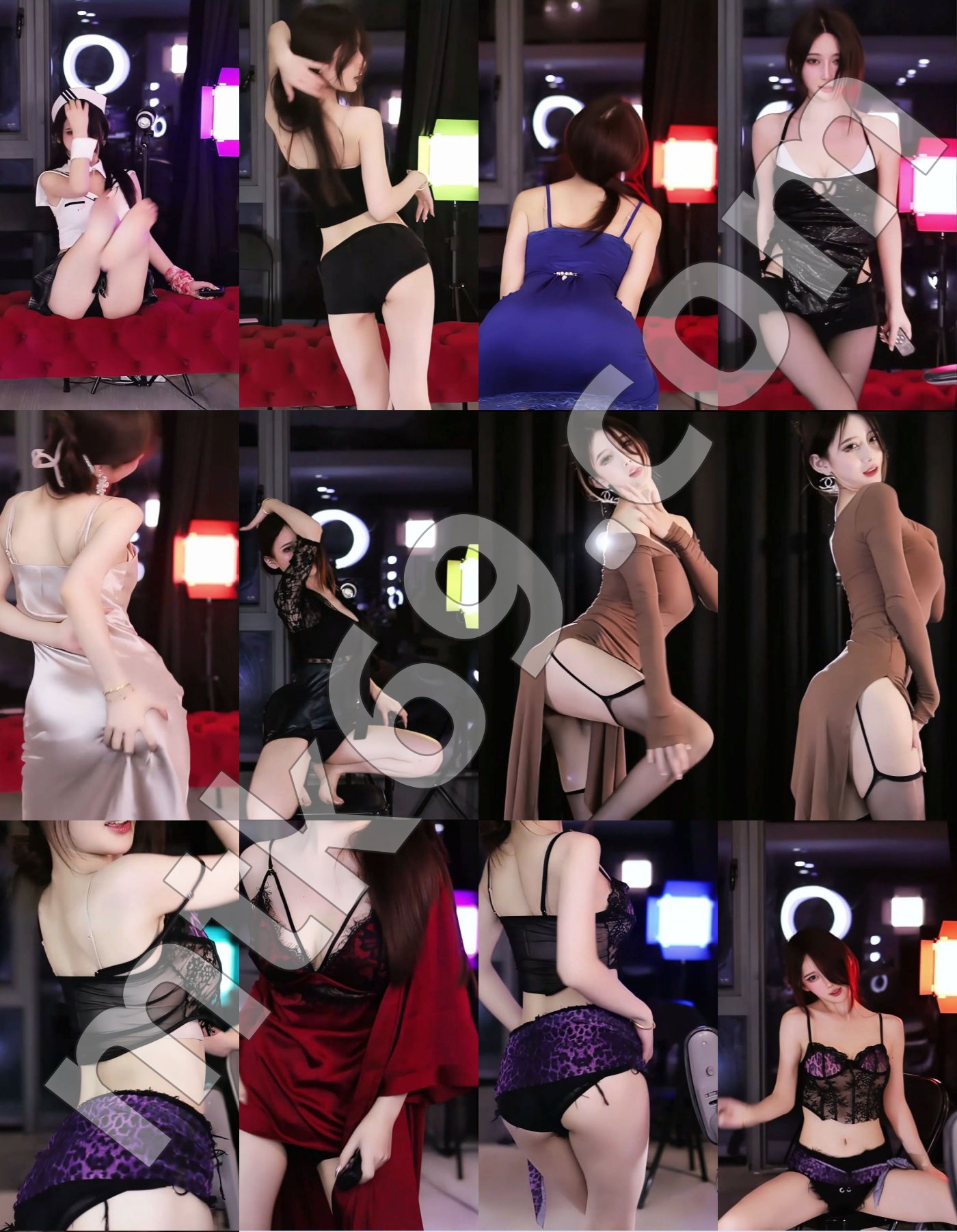 斗鱼亦亦 12月小号骚舞精选合集 [13V/1.5GB]