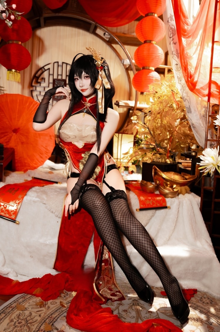 二佐Nisa –#碧蓝航线-大凤·旗袍--2025优质资源！