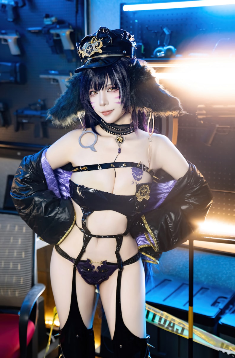 二佐Nisa –#碧蓝航线 武藏 女警--精致作品！