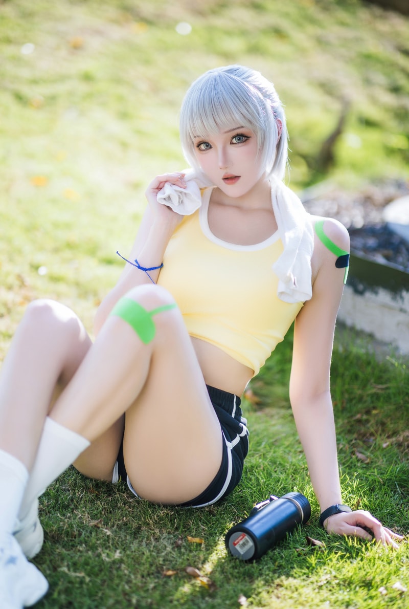 瓜希酱#灵笼-白月魁运动服--优秀作品！