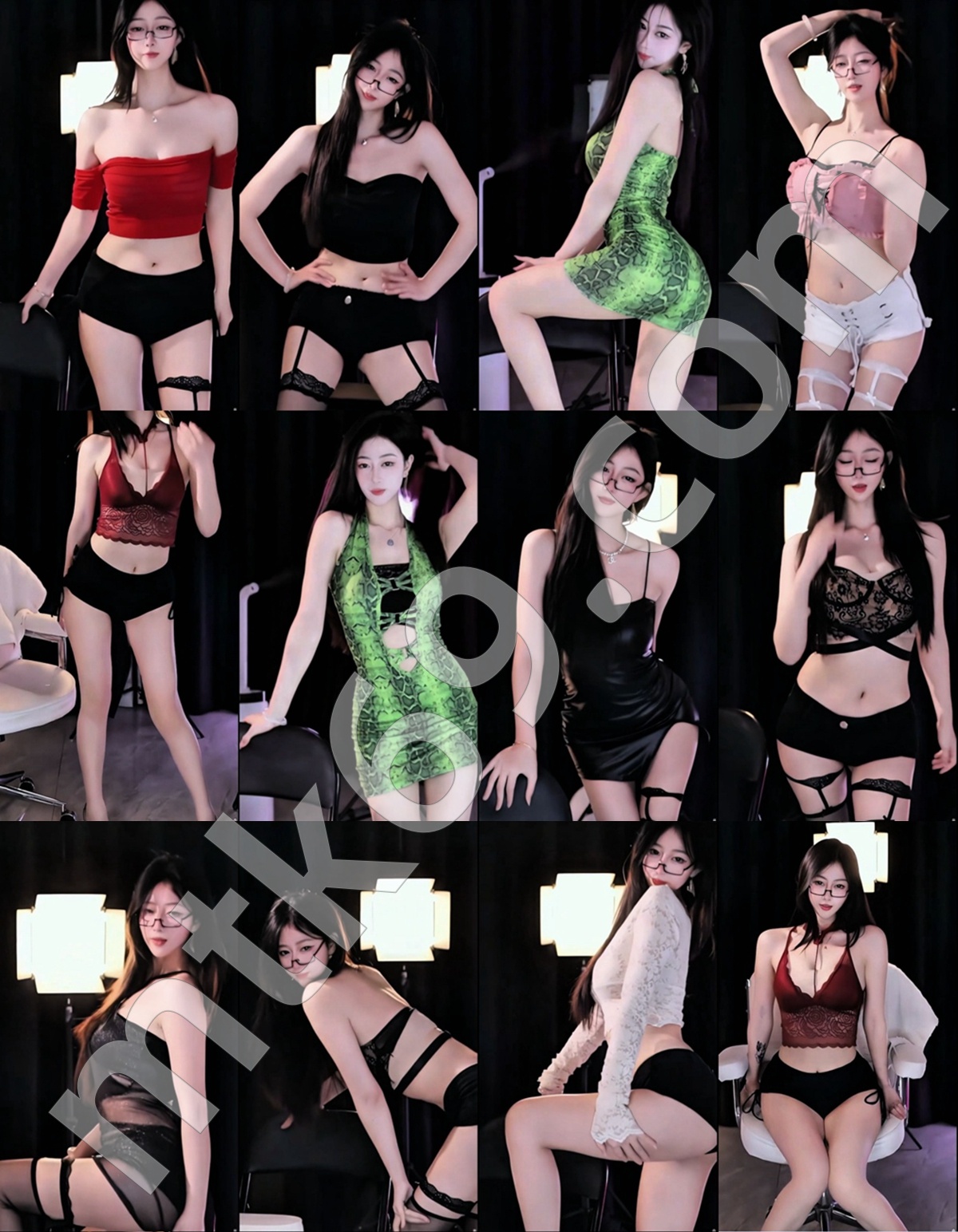 虎牙金琳爱睡觉 25年12月骚舞精选 ​[9V/791MB]