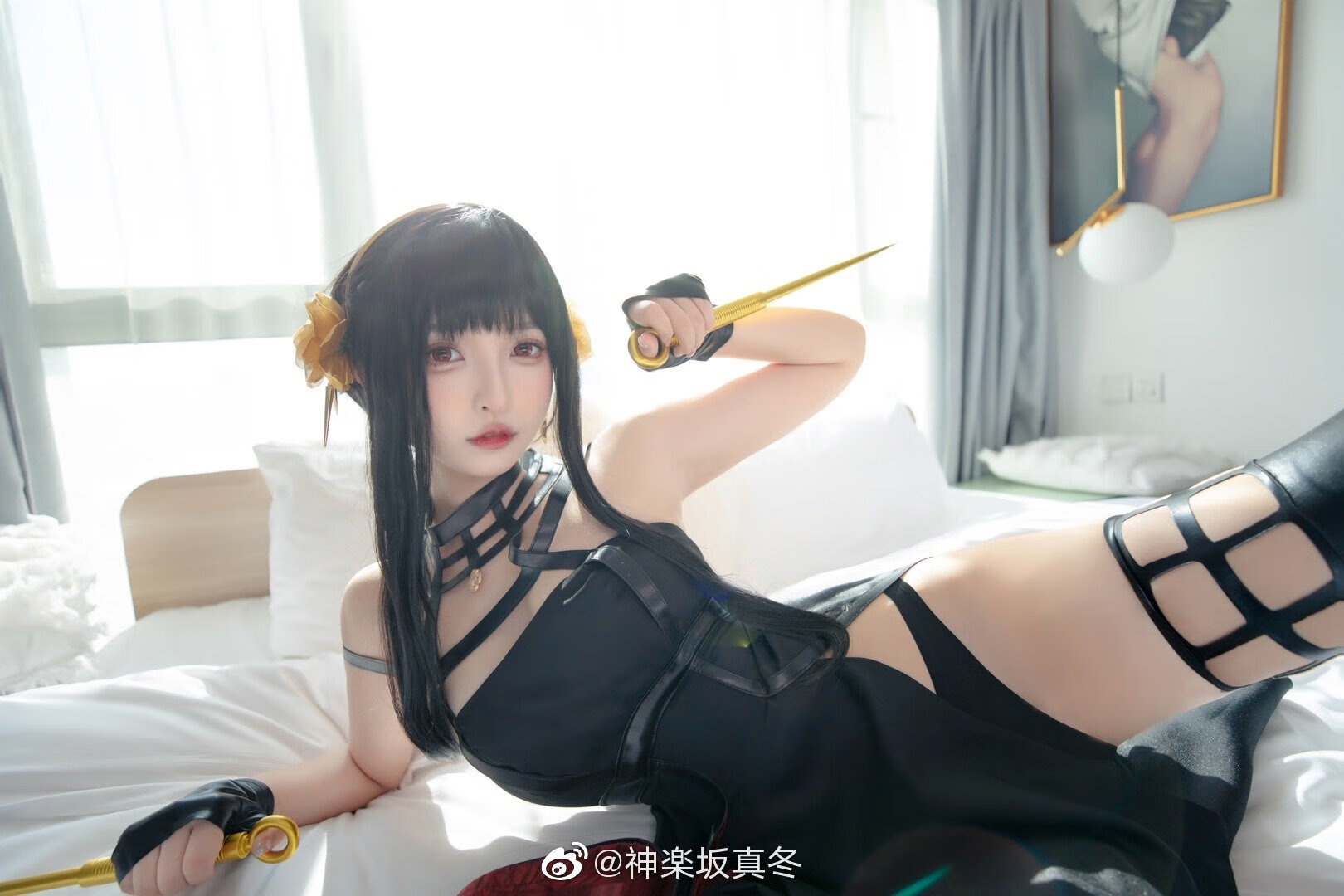 神楽坂真冬COS——约尔太太，纯欲的宅男杀手