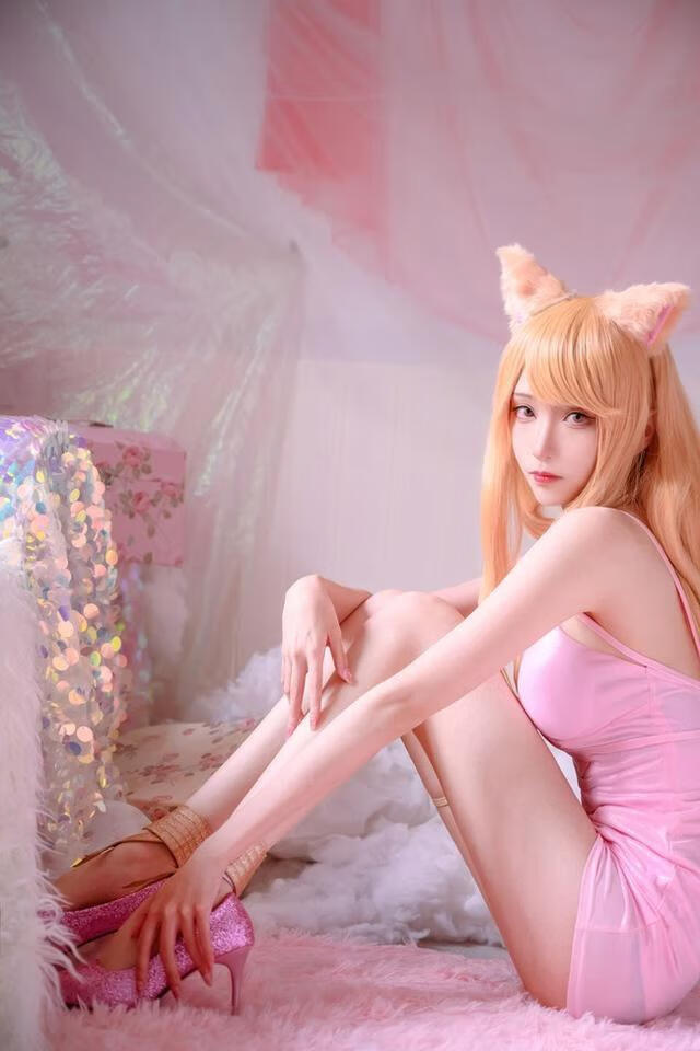 绝美女神青青子js，爱了这一双大长腿
