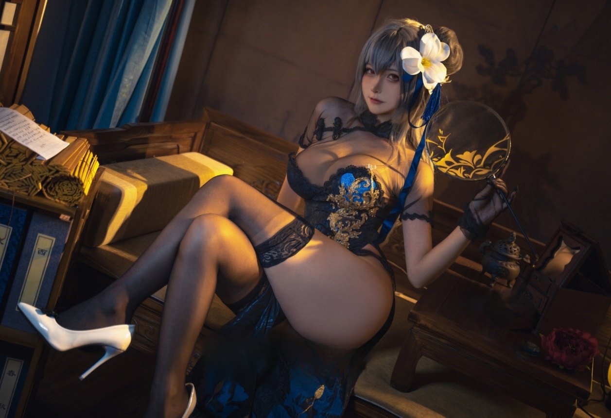 Seya-狮砸#碧蓝航线 路易九世 旗袍--完美推荐！
