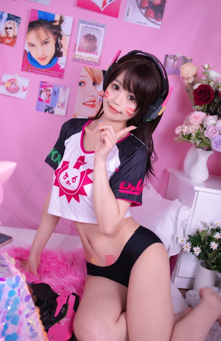 星黛鹿鹿(千反田鹿子)#OW DVA--绝美作品！