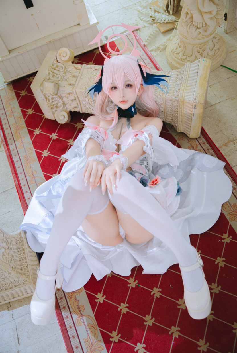 日奈娇#蔚蓝档案-下江小春花嫁--收藏精选！