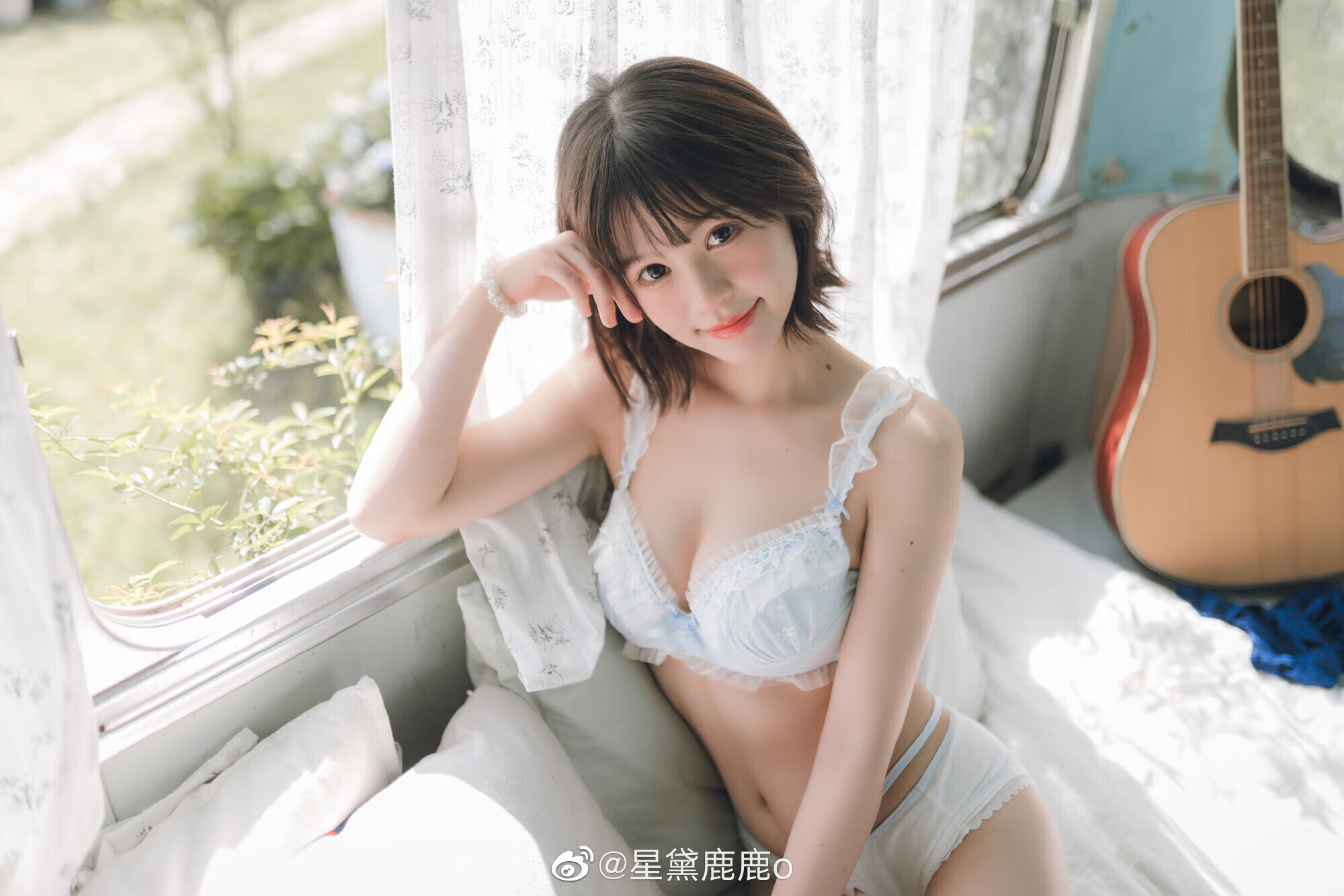 居家小可爱@星黛鹿鹿，如此甜美的小姐姐你心动了吗